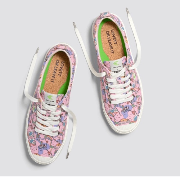 NWT! Cariuma Crooked Media Lovett or Leave It Low Sneaker, sz 7.5 - Picture 4 of 11